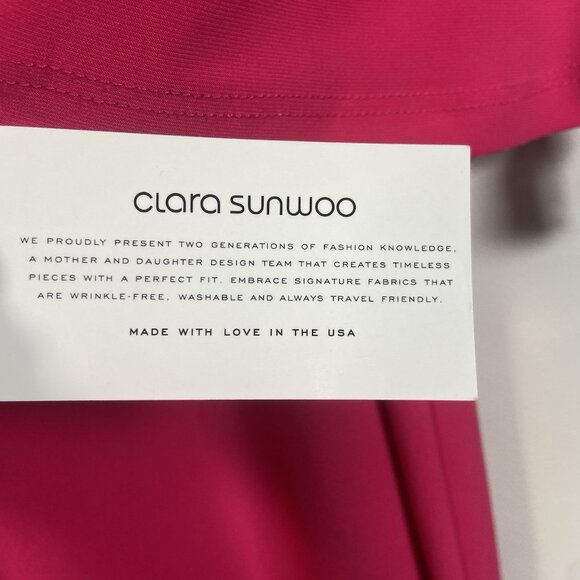 NWT‎ Clara Sun Woo Pink Dress New With Tags Size X-Large Stretch $102 Retail USA - Picture 6 of 11